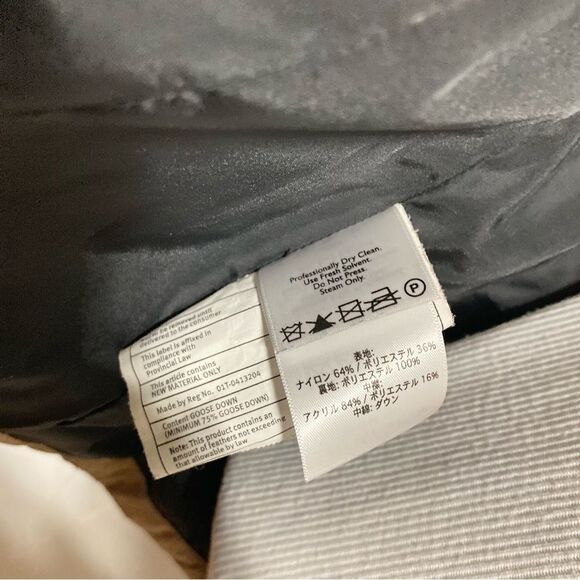 EDDIE BAUER Goose Down Tan Gilet Puffer Tan Beige Vest Womens Medium - Picture 13 of 16